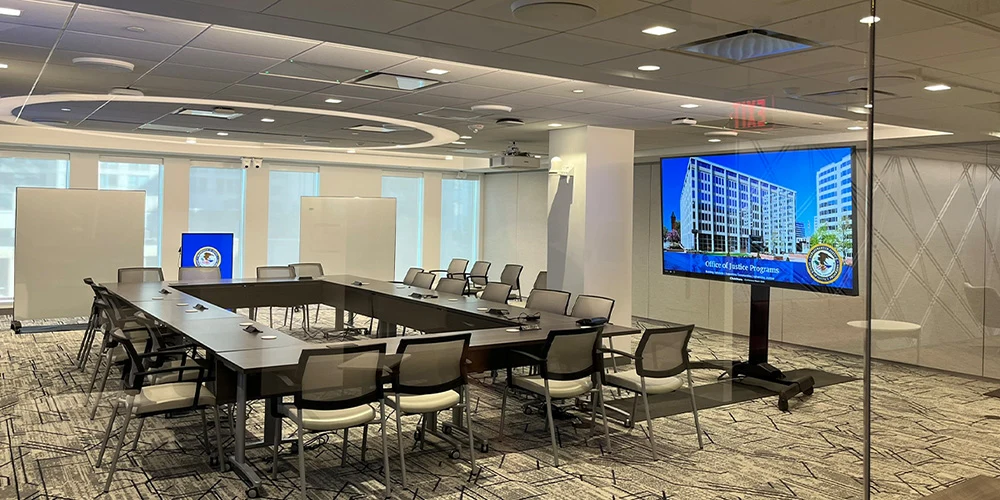Large government conference room