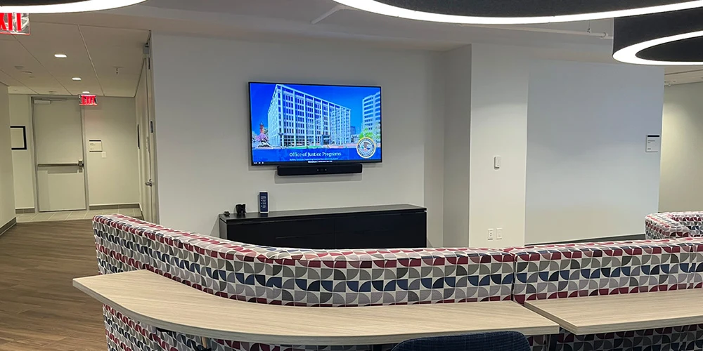 Large government conference room