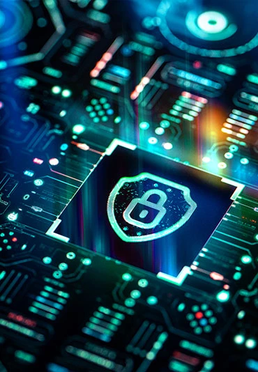 A concept image conveying cybersecurity